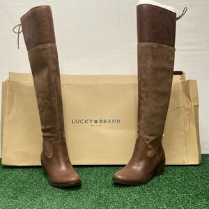 NWT Lucky Brand Komah Over the knee boots women’s size 5.5 (OKPM-07-050)